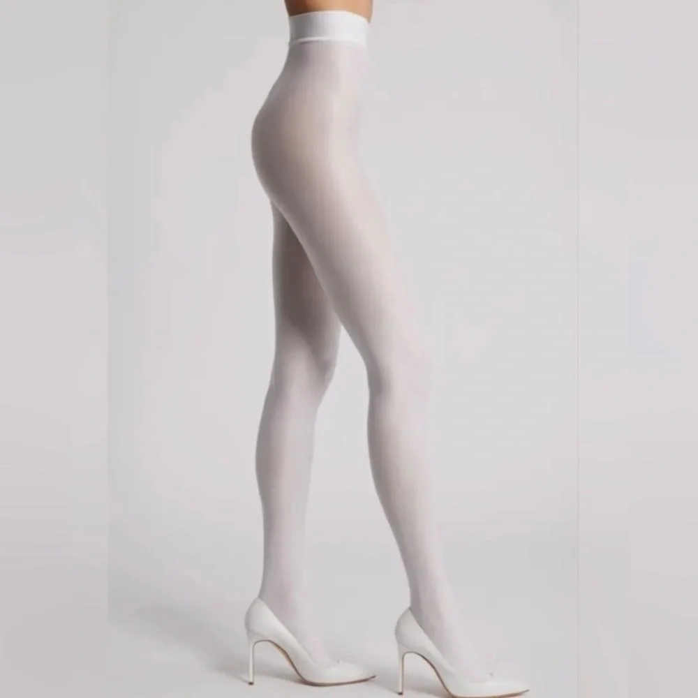 Free People High Heel Jungle Mercury tights white  new with tags